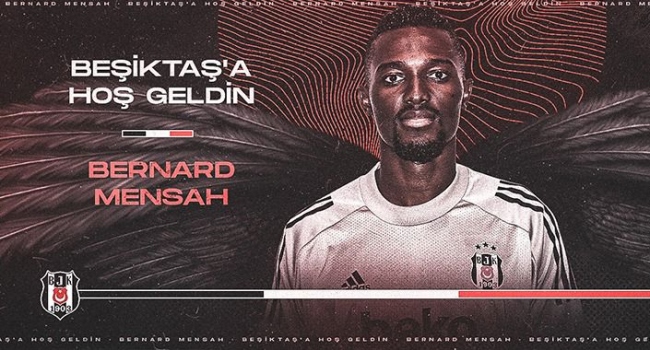 Beşiktaş, Mensah’ı transfer ettiğini duyurdu