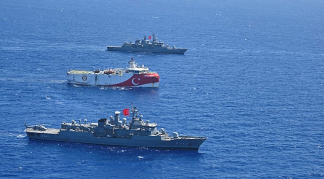 Oruç Reis’in çalışmalarına ait yeni görüntüler