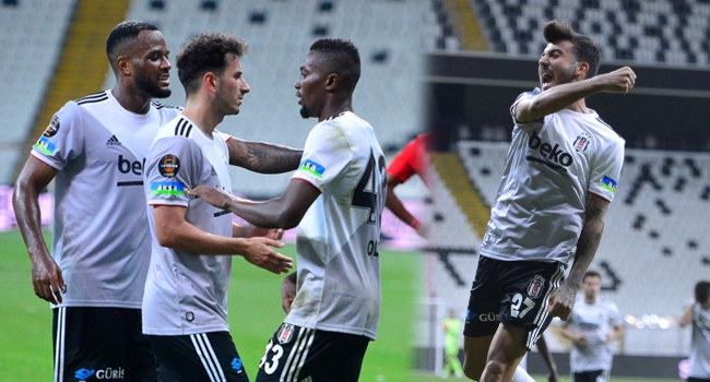 Beşiktaş, sahasında Fraport TAV Antalyaspor’u 3-0 mağlup etti