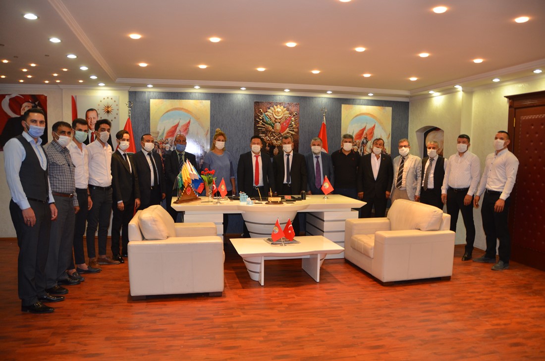 Başkan Akın Çalışıcı, ilk toplantısını yaparak görev dağılımı yaptı