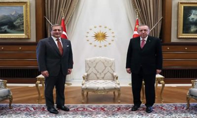 Cumhurbaşkanı Erdoğan, Galatasaray SK Başkanı Elmas’ı kabul etti