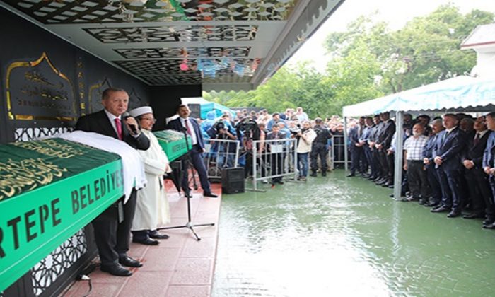 Cumhurbaşkanı Erdoğan, Sudenaz Akkuş’un cenaze törenine katıldı