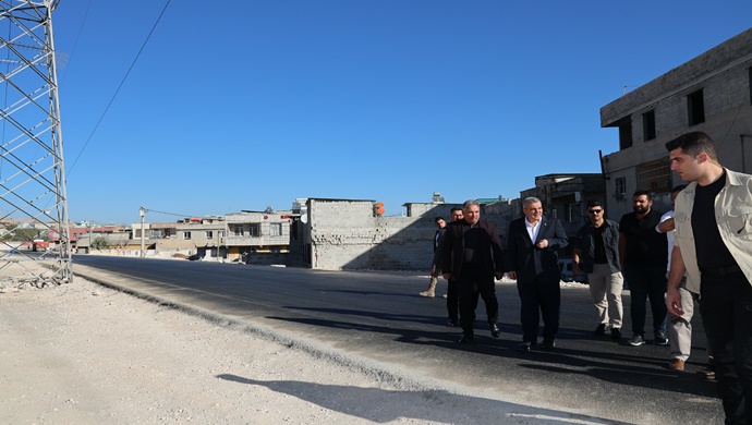 BAŞKAN BEYAZGÜL ASYA VE OSMANLI MAHALLELERİNDE İNCELEMELERDE BULUNDU
