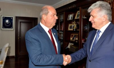 Cumhurbaşkanı Ersin Tatar, BM Siyasi ve Barış İnşası İşleri Biriminde Avrupa, Orta Asya ve Amerika’dan Sorumlu Genel Sekreter Yardımcısı Miroslav Jenca’yı kabul etti
