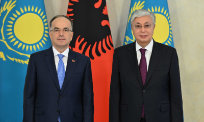 Devlet başkanı Arnavutluk Cumhurbaşkanı ile görüştü