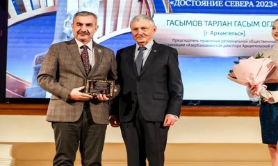 Arxangelskdəki Azərbaycan diasporunun rəhbəri “Şimalın sərvəti – 2023” mükafatına layiq görülüb