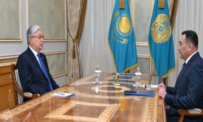 Devlet Başkanı, Milli Güvenlik Komitesi Başkanı Ermek Sagimbayev’i kabul etti
