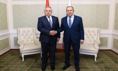 Встреча министров иностранных дел Таджикистана и России