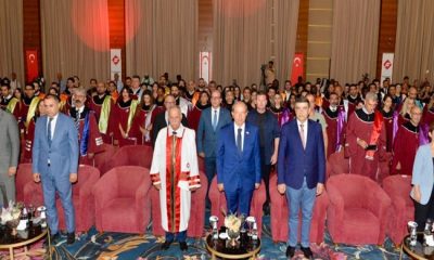 Cumhurbaşkanı Ersin Tatar, Final Üniversitesi’nin mezuniyet töreninde konuştu: