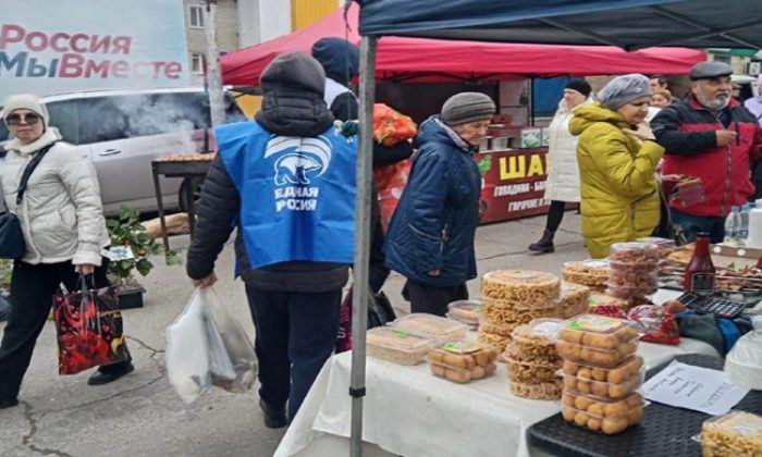 Birleşik Rusya’nın desteğiyle Dimitrovgrad ve Novoulyanovsk’ta gıda fuarları düzenlendi