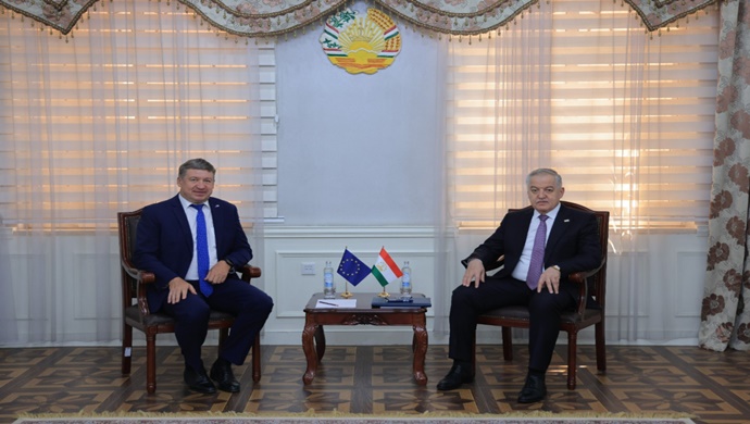 Meeting with the EU Ambassador to Tajikistan